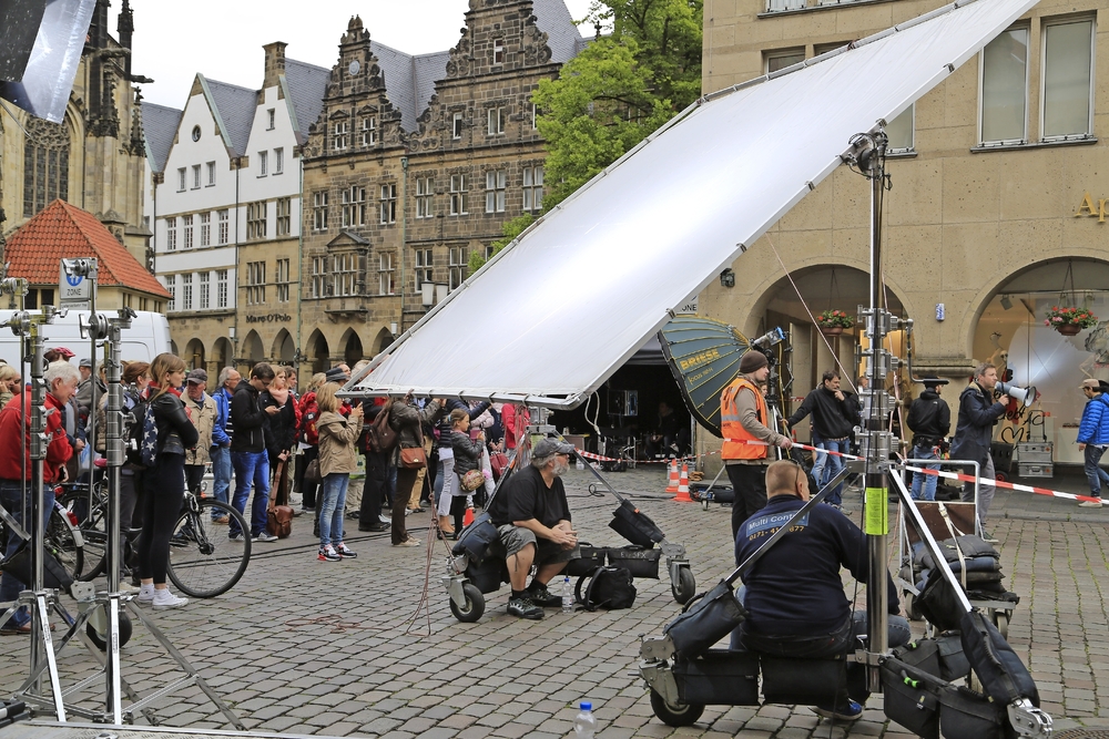 Dreharbeiten Tatort Münster