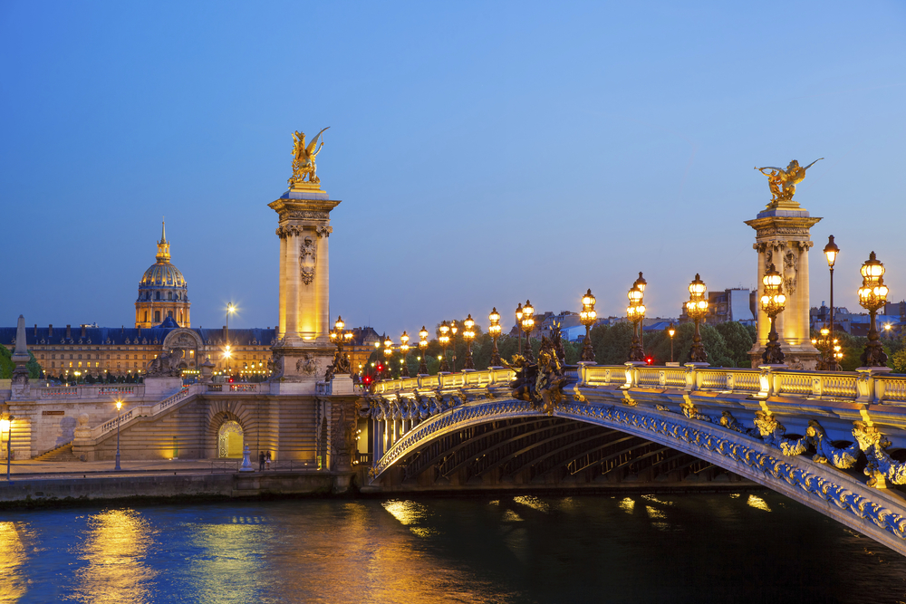 Alexandre III Brücke in Paris