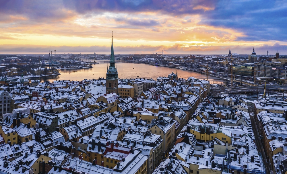 Stockholm im Winter
