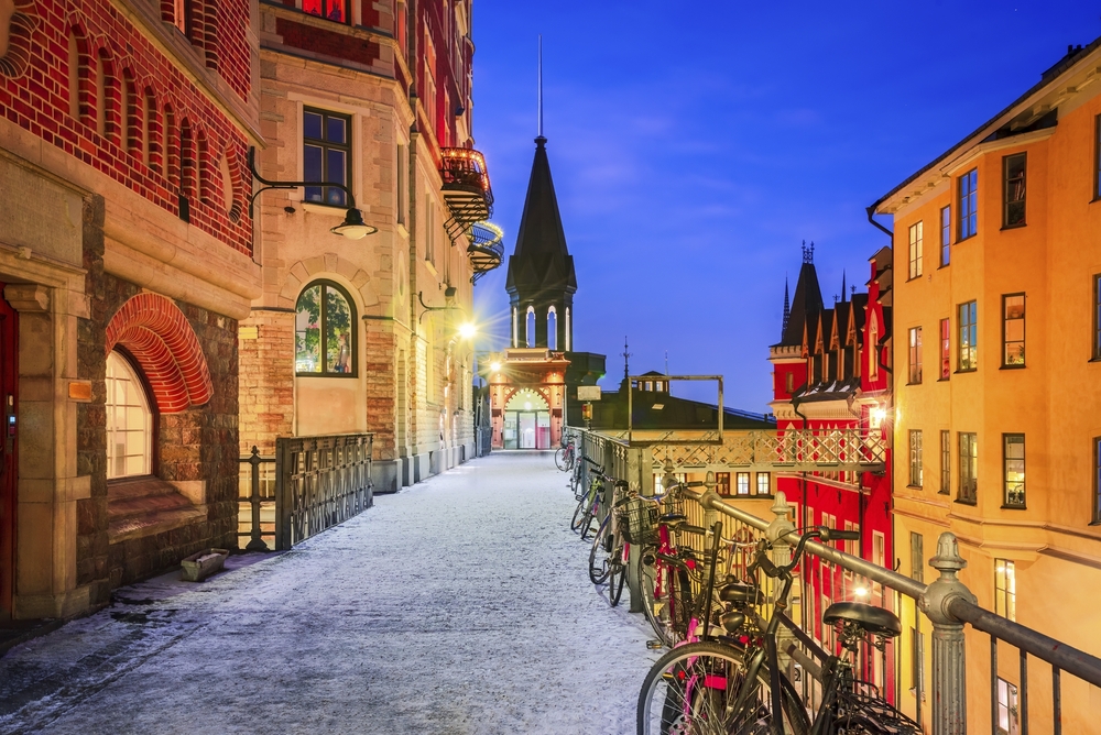 Stockholm im Winter